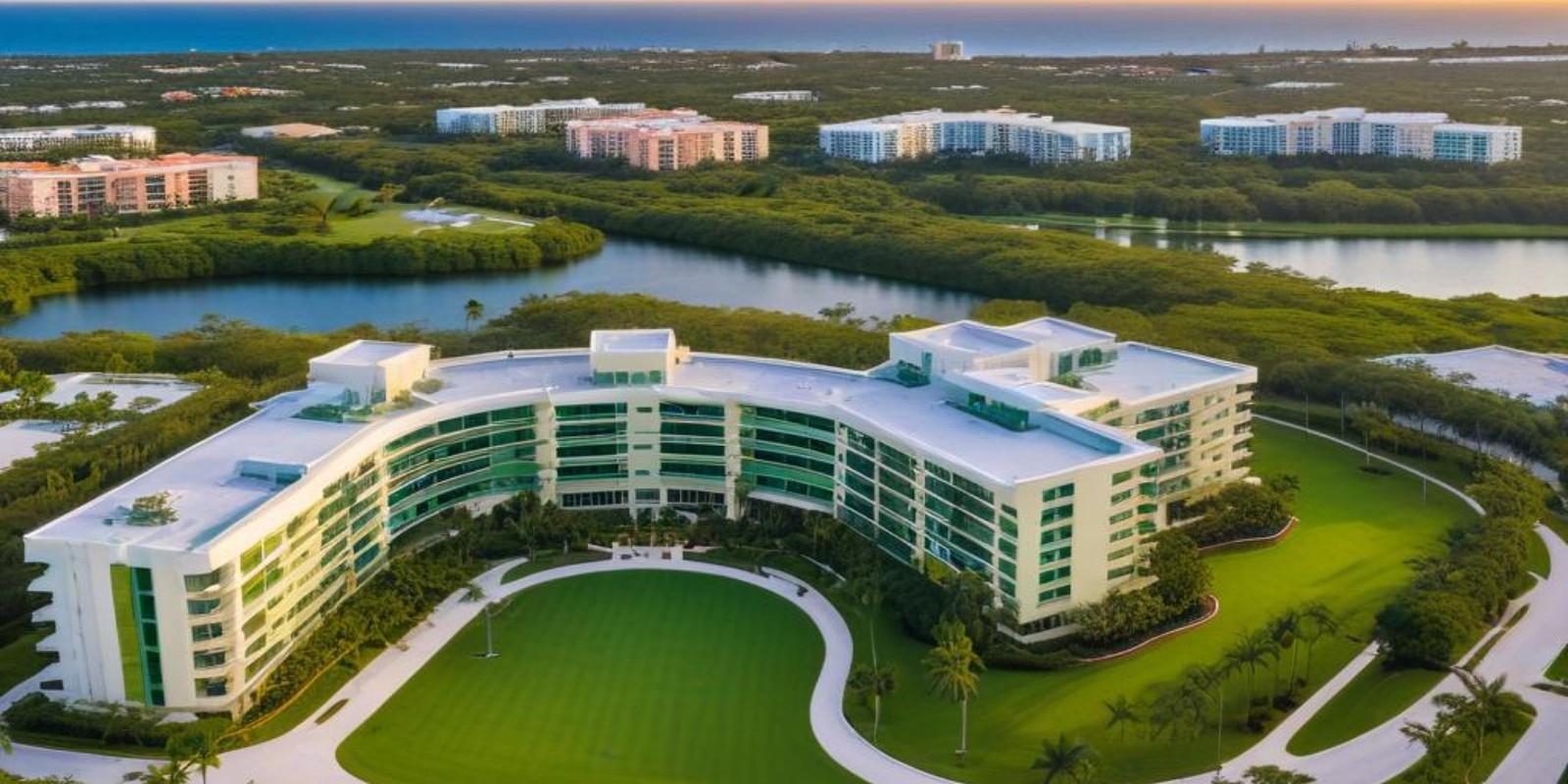 Zonas residenciales con hospitales en Boca Ratón