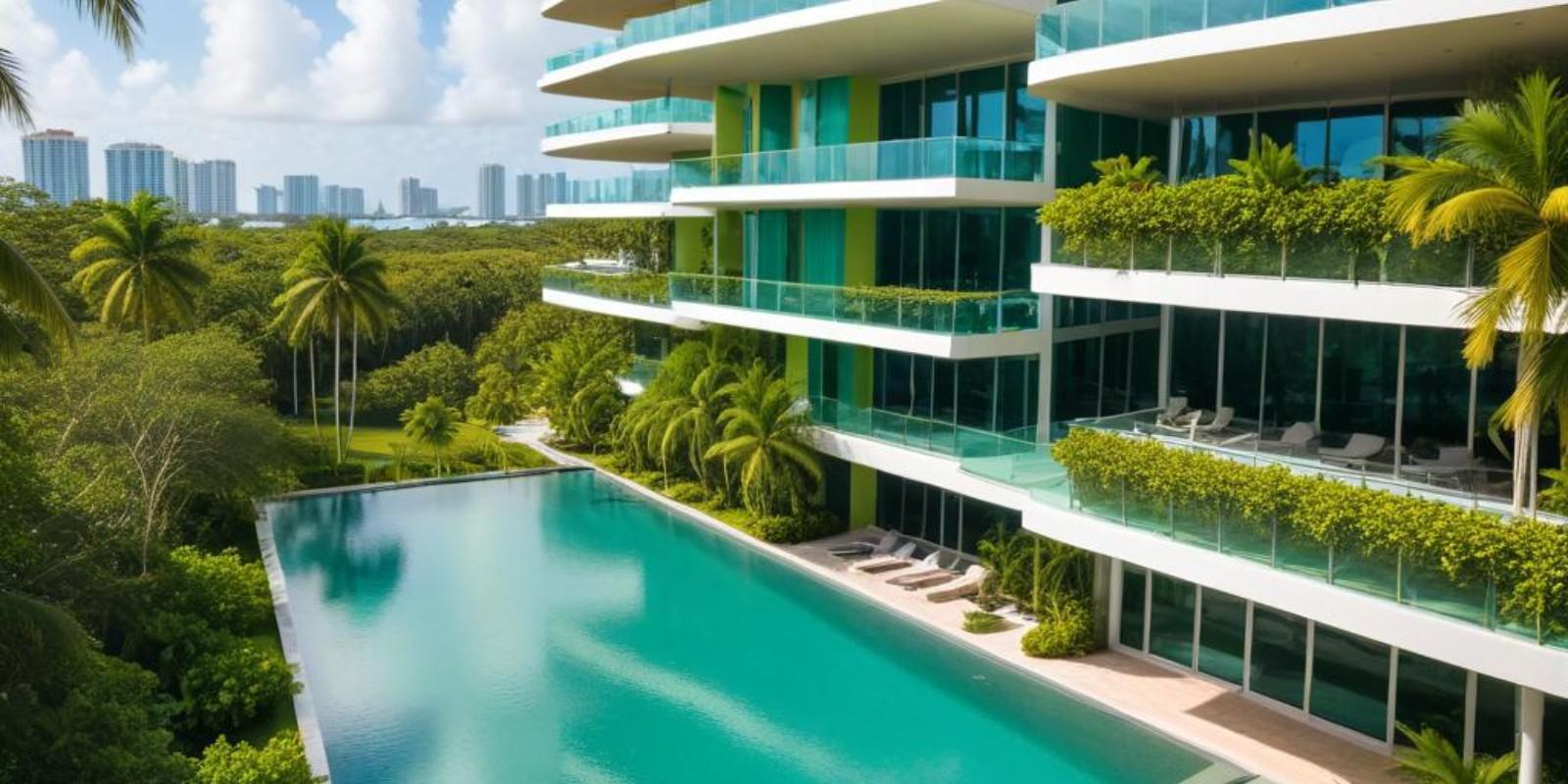 Edificios de lujo en Miami con certificación LEED